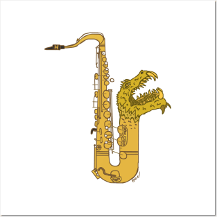 Silurian Saxophone Posters and Art